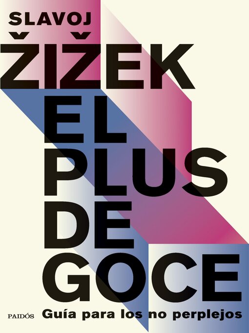 Title details for El plus de goce by Slavoj Zizek - Available